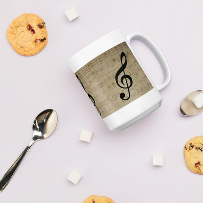 Treble Clef Coffee Mug