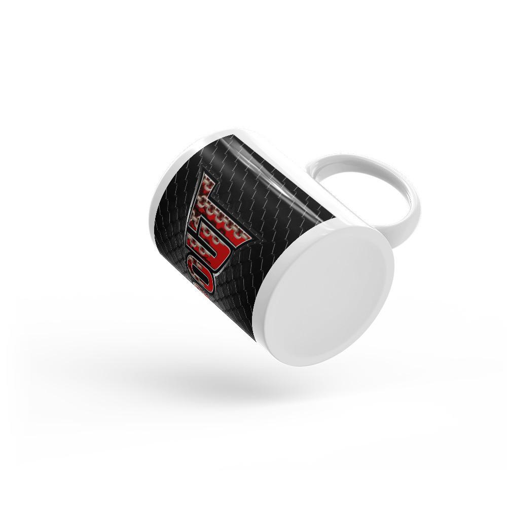 Tapout Red Chains Mug - Let's Print Big