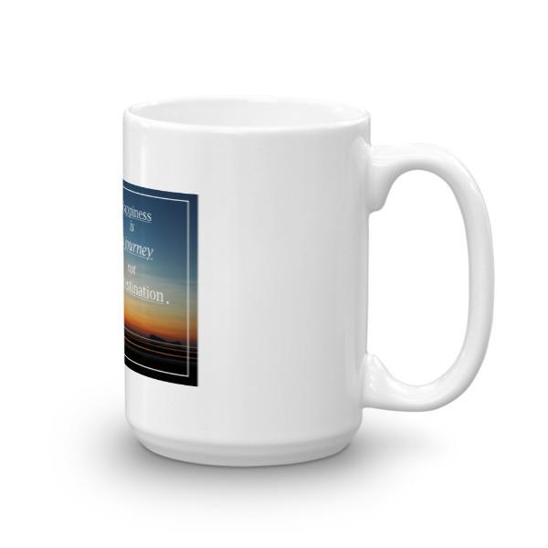 Happiness Ceramic Coffee Mug - Let's Print Big