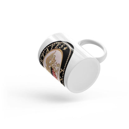 Navy Logo Mug - Let's Print Big