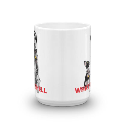 Aviator Dog What the Hell Coffee Mug
