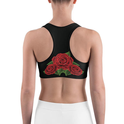 Rose Sports Bra