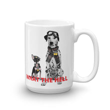 Aviator Dog What the Hell Coffee Mug