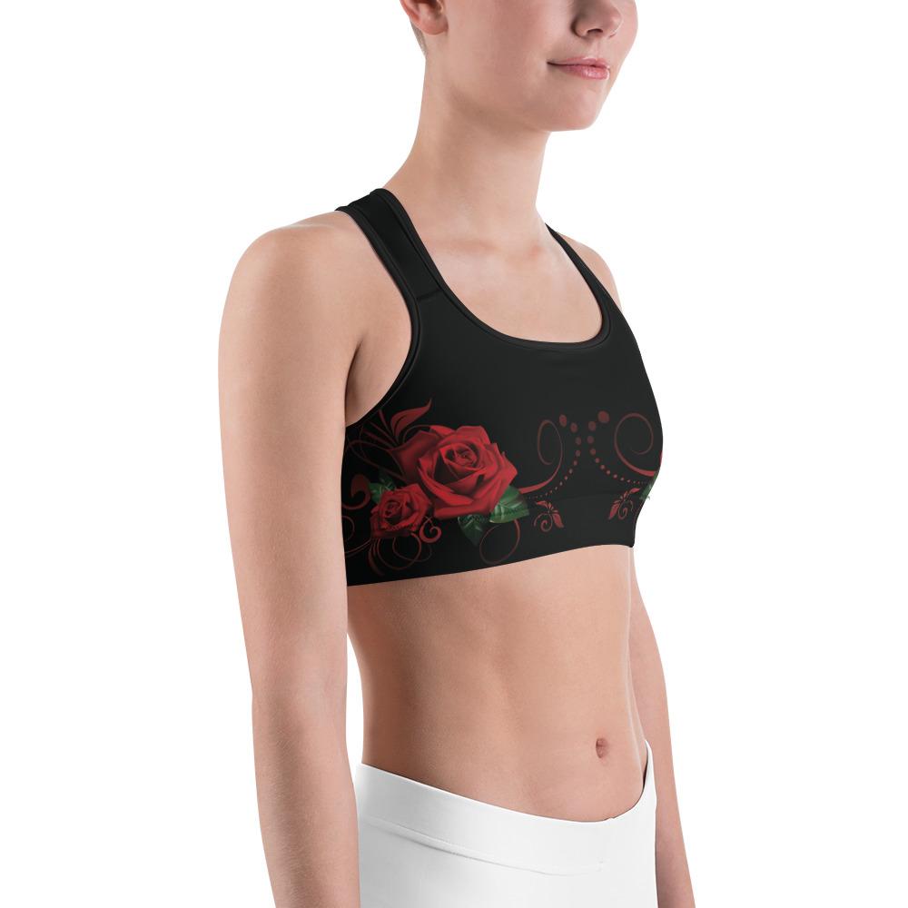 Rose Sports Bra