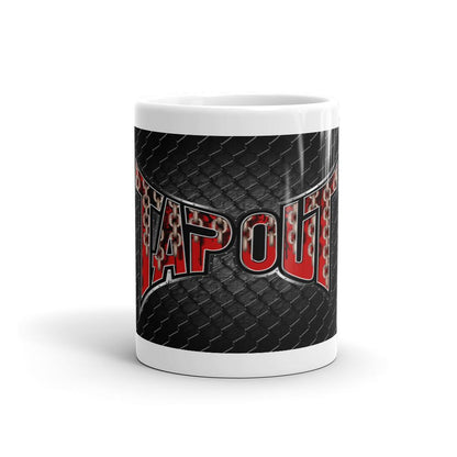 Tapout Red Chains Mug - Let's Print Big