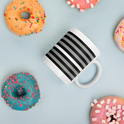 White Line Type 2 Coffee Mug