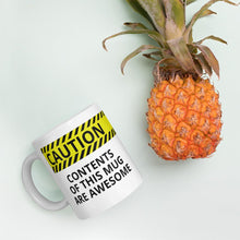 Caution Awesome Coffee Mug