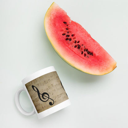 Treble Clef Coffee Mug