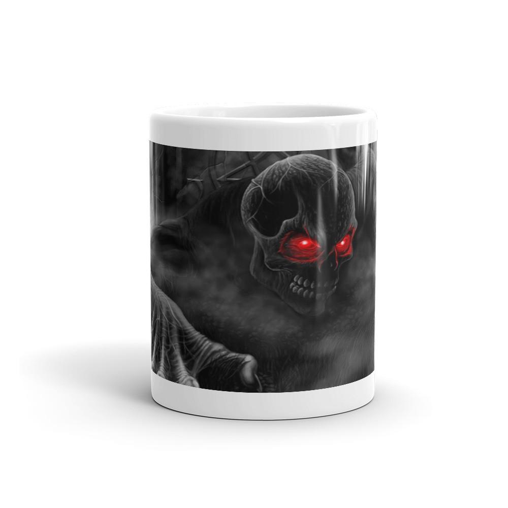 Zombie Glowing Eyes Mug - Let's Print Big