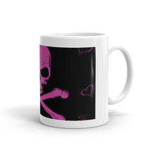 Pink Skull n Bones Mug - Let's Print Big