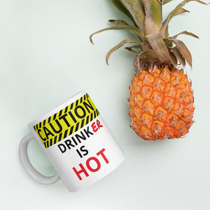 Drinker is Hot Coffee Mug