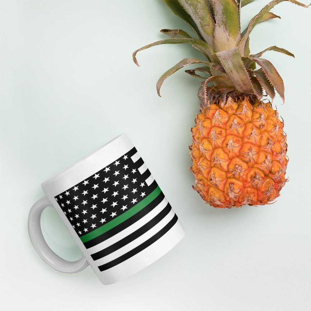 Green Line Coffee Mug