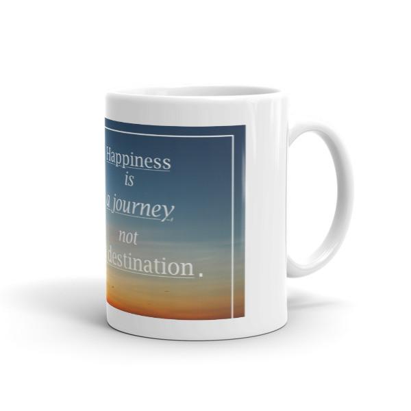 Happiness Ceramic Coffee Mug - Let's Print Big