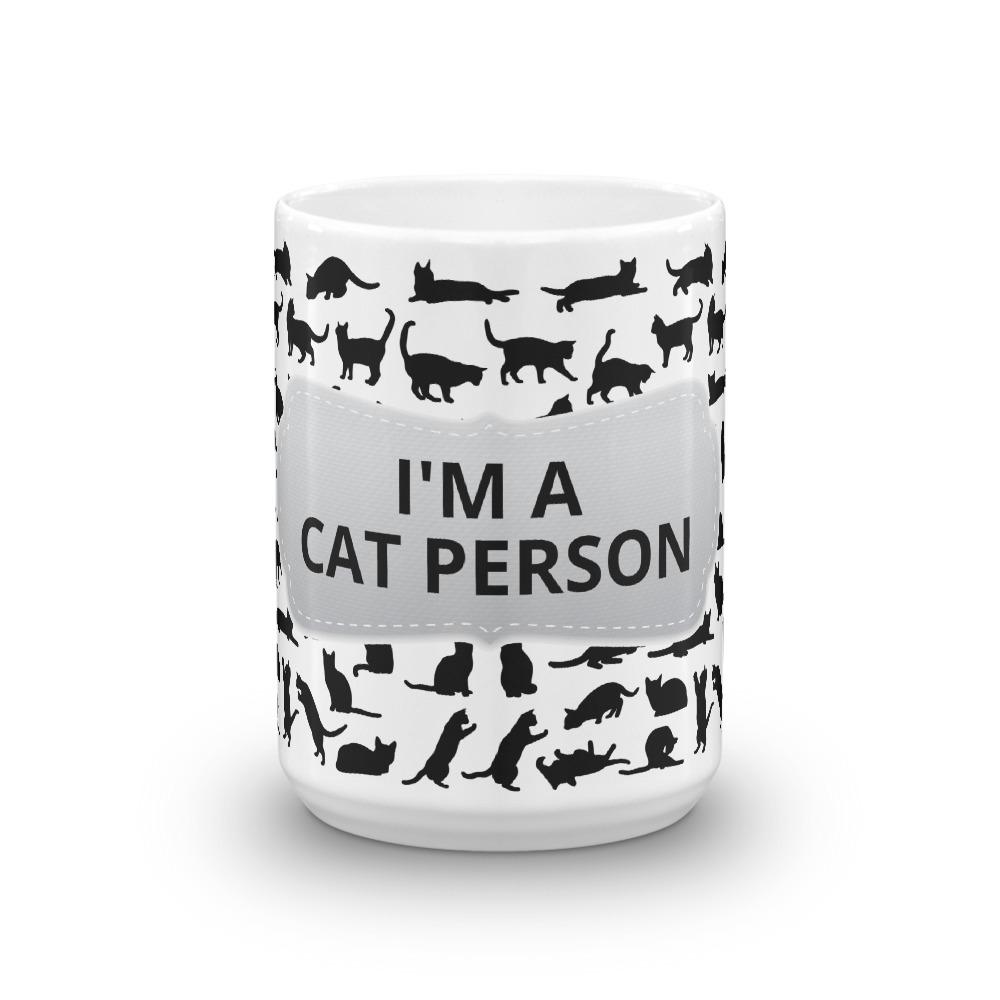Cat Person Coffee Mug