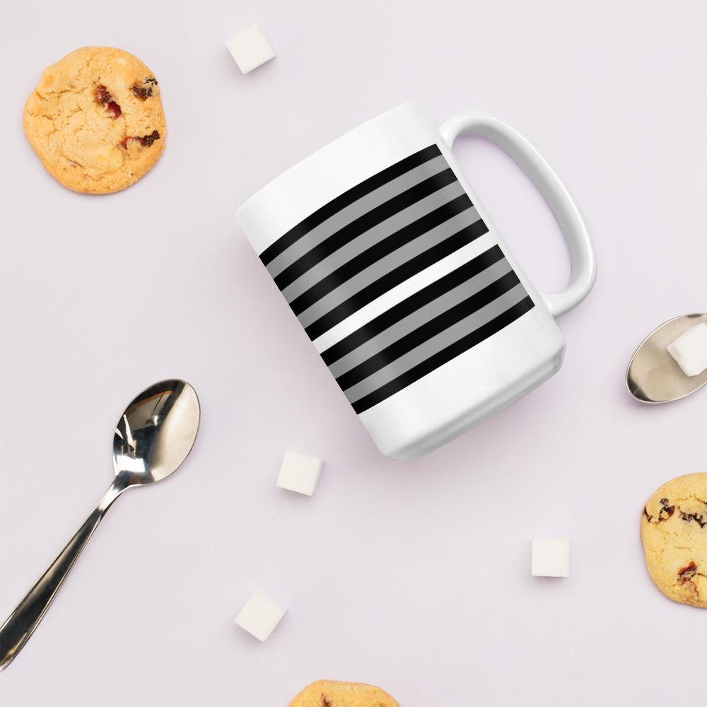 White Line Type 2 Coffee Mug