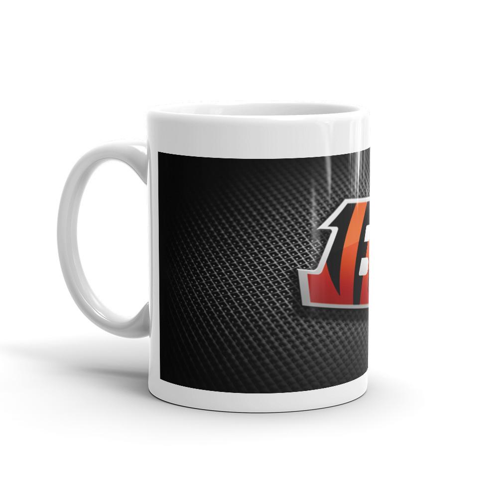 Cincinnati Bengals Custom Coffee Mug Black - Let's Print Big