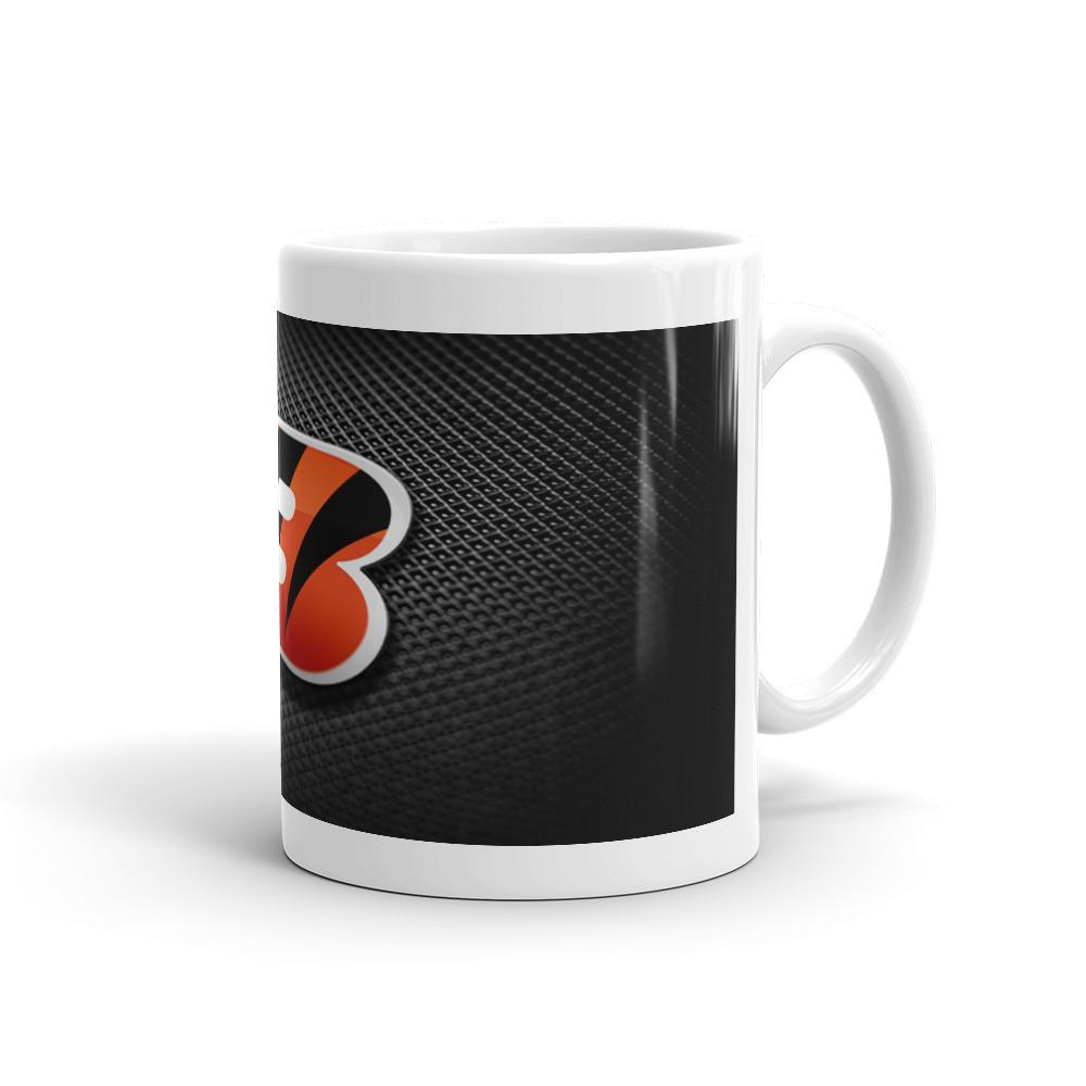Cincinnati Bengals Custom Coffee Mug Black - Let's Print Big