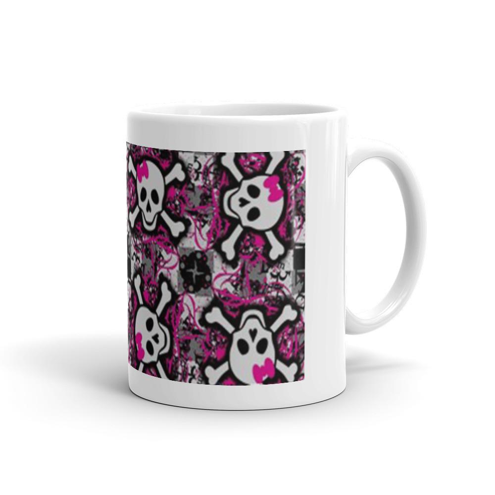 Skull n Bones Plaid Mug - Let's Print Big