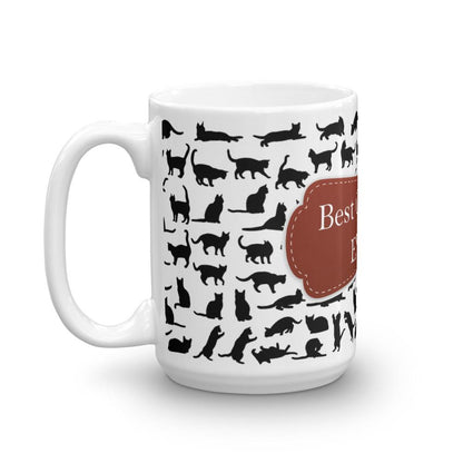 Cat Mom Red Coffee Mug