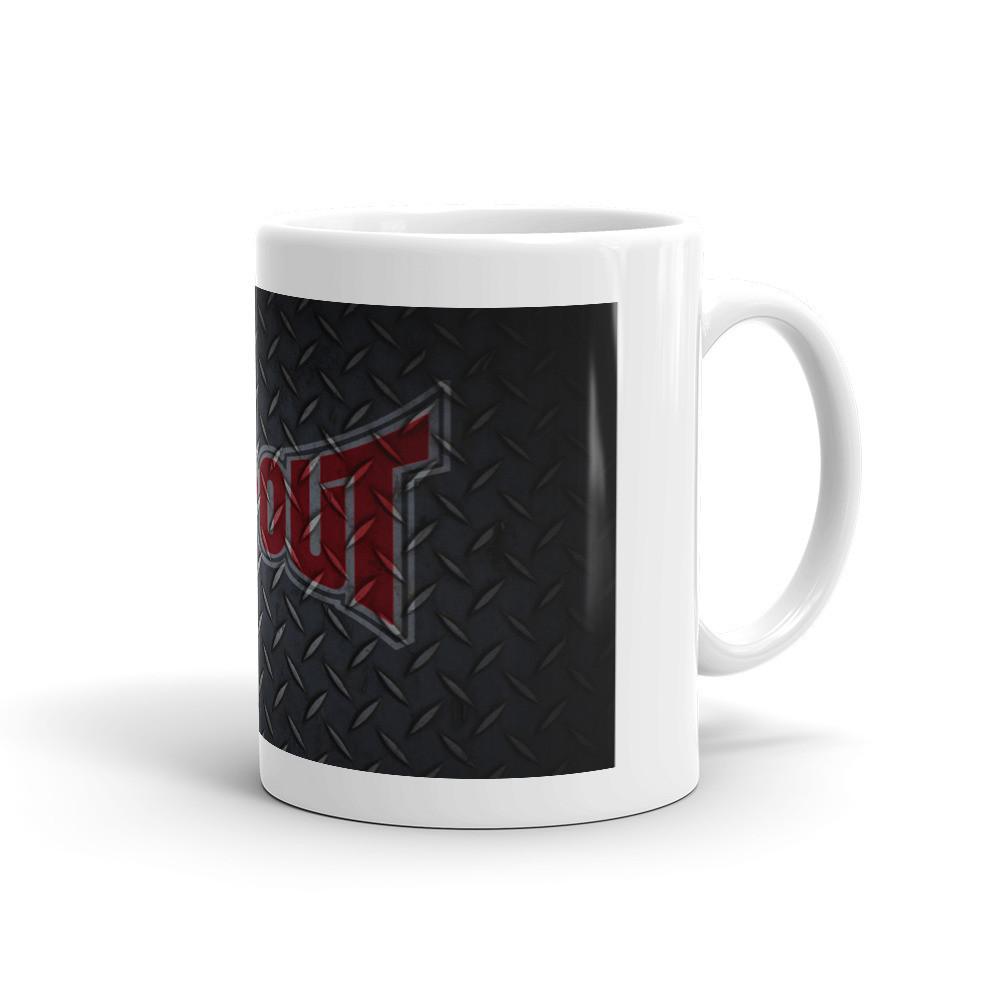 Tapout Red Coffee Mug Ultimate Fighting - Let's Print Big