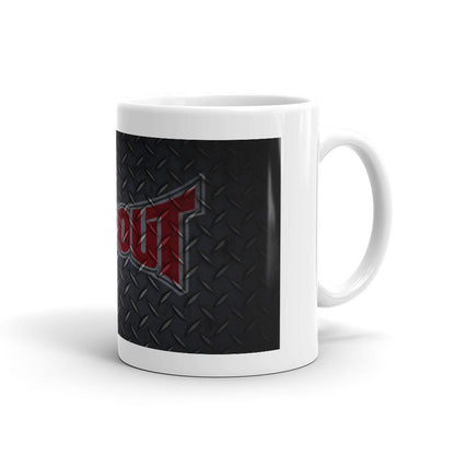 Tapout Red Coffee Mug Ultimate Fighting - Let's Print Big