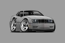 Car Art Silver Monte Carlo SS Wall Decal