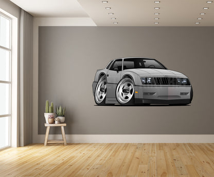 Car Art Silver Monte Carlo SS Wall Decal
