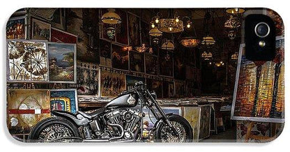 Motorcycle Painting - Phone Case