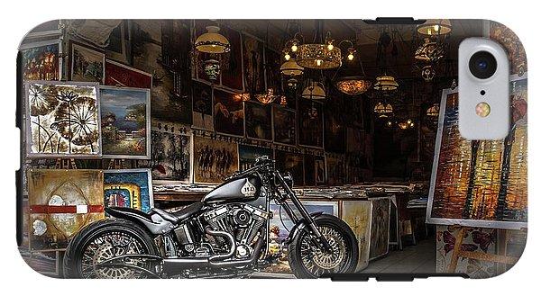 Motorcycle Painting - Phone Case