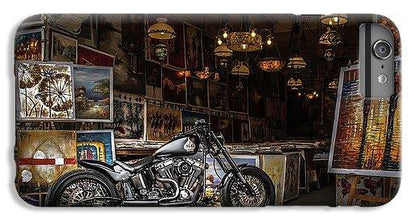 Motorcycle Painting - Phone Case