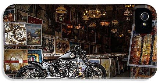 Motorcycle Painting - Phone Case