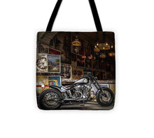 Motorcycle Painting - Tote Bag
