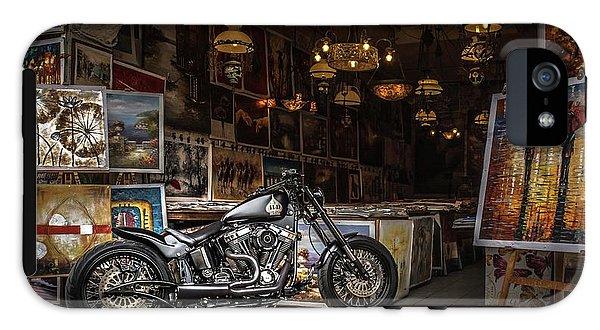 Motorcycle Painting - Phone Case