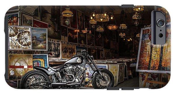 Motorcycle Painting - Phone Case