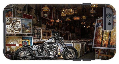 Motorcycle Painting - Phone Case