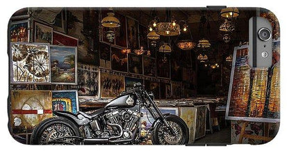 Motorcycle Painting - Phone Case