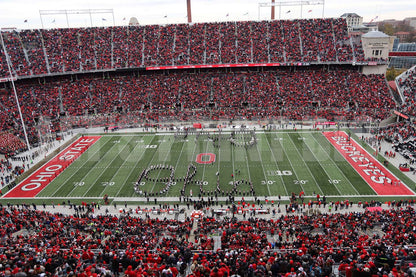Ohio State Football Wallpaper Stadium Man Cave Wall Mural proof