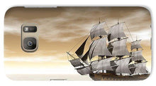 Old Merchant Ship - 3d Render - Phone Case