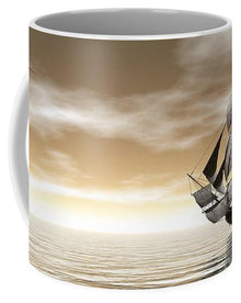 Old Merchant Ship - 3d Render - Coffee Mug