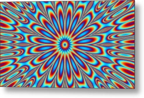 Optical Illusion Image 1 - Metal Print