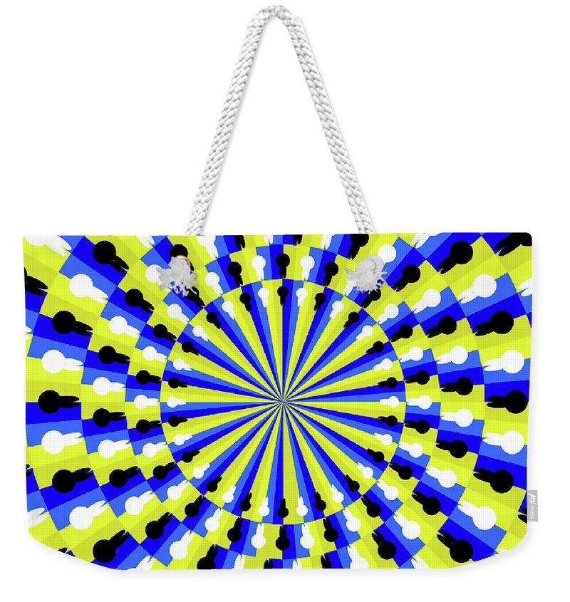 Optical Illusion Professor - Weekender Tote Bag