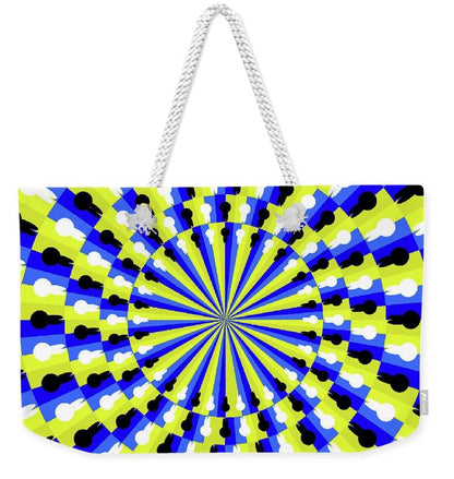 Optical Illusion Professor - Weekender Tote Bag