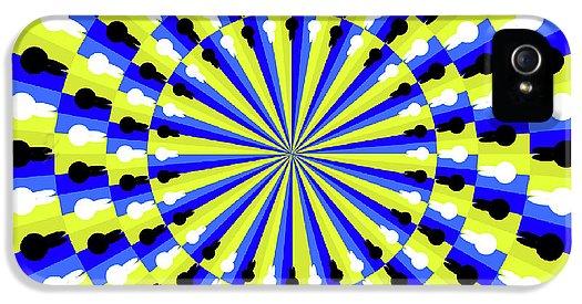 Optical Illusion Professor - Phone Case