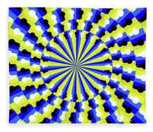 Optical Illusion Professor - Blanket