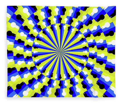 Optical Illusion Professor - Blanket
