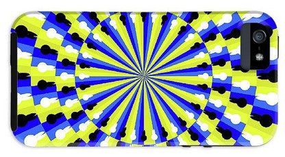 Optical Illusion Professor - Phone Case