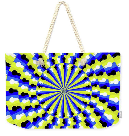 Optical Illusion Professor - Weekender Tote Bag