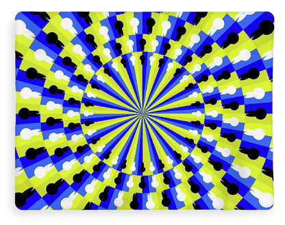 Optical Illusion Professor - Blanket