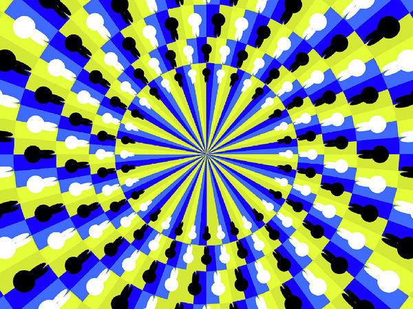 Optical Illusion Professor - Art Print