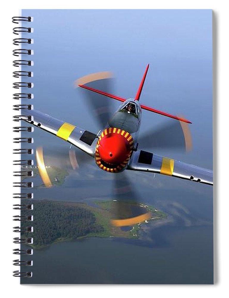 P-51 - Spiral Notebook